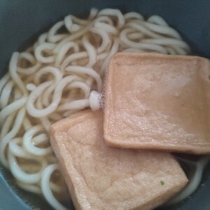 ふっくら♡きつねうどんのお揚げ